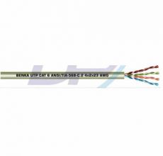 Dây cáp mạng CAT6A 4x2x23 AWG Benka