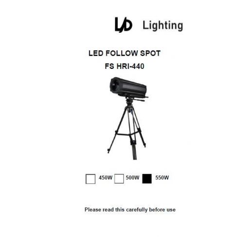 ĐÈN FOLLOW - FS HRI-440- LD LIGHTING- CHINA