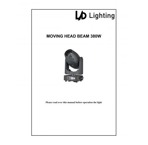 ĐÈN MOVING HEAD BEAM 380W