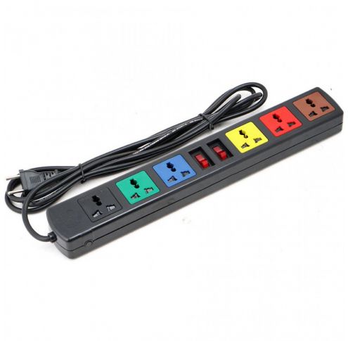 Ổ cắm điện 6 lỗ Lioa