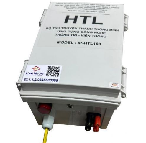 HỆ THỐNG BỘ THU TRUYỀN THANH KHÔNG DÂY KỸ THUẬT SỐ IP-HTL 100