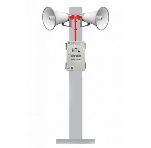 HỆ THỐNG BỘ THU TRUYỀN THANH KHÔNG DÂY KỸ THUẬT SỐ IP-HTL 100