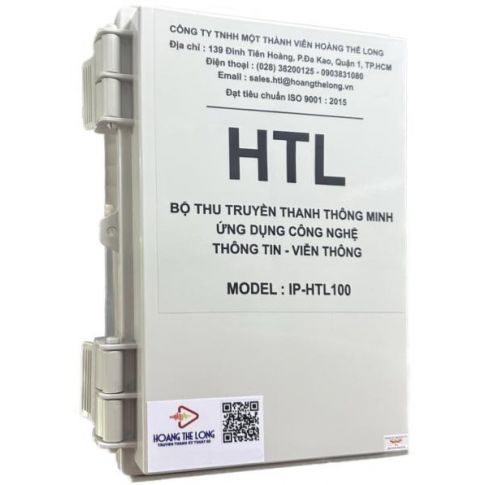 HỆ THỐNG BỘ THU TRUYỀN THANH KHÔNG DÂY KỸ THUẬT SỐ IP-HTL 100