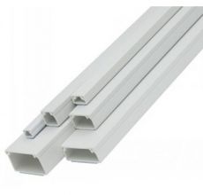 Nẹp nhựa 30mm / 50mm thi công đường dây loa, dây tín hiệu, dây điều khiển tín hiệu DMX, dây cấp nguồn điện